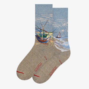 Vincent van Gogh - Fischerboote am Strand von Les Saintes-Maries-de-la-Mer