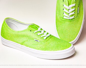 glitter vans womens