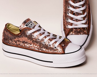 converse platform rose gold
