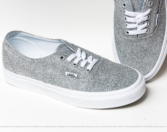 custom glitter vans