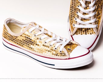 gold converses