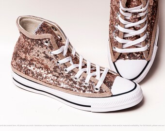 custom rose converse