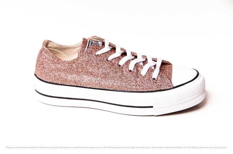 converse rose gold