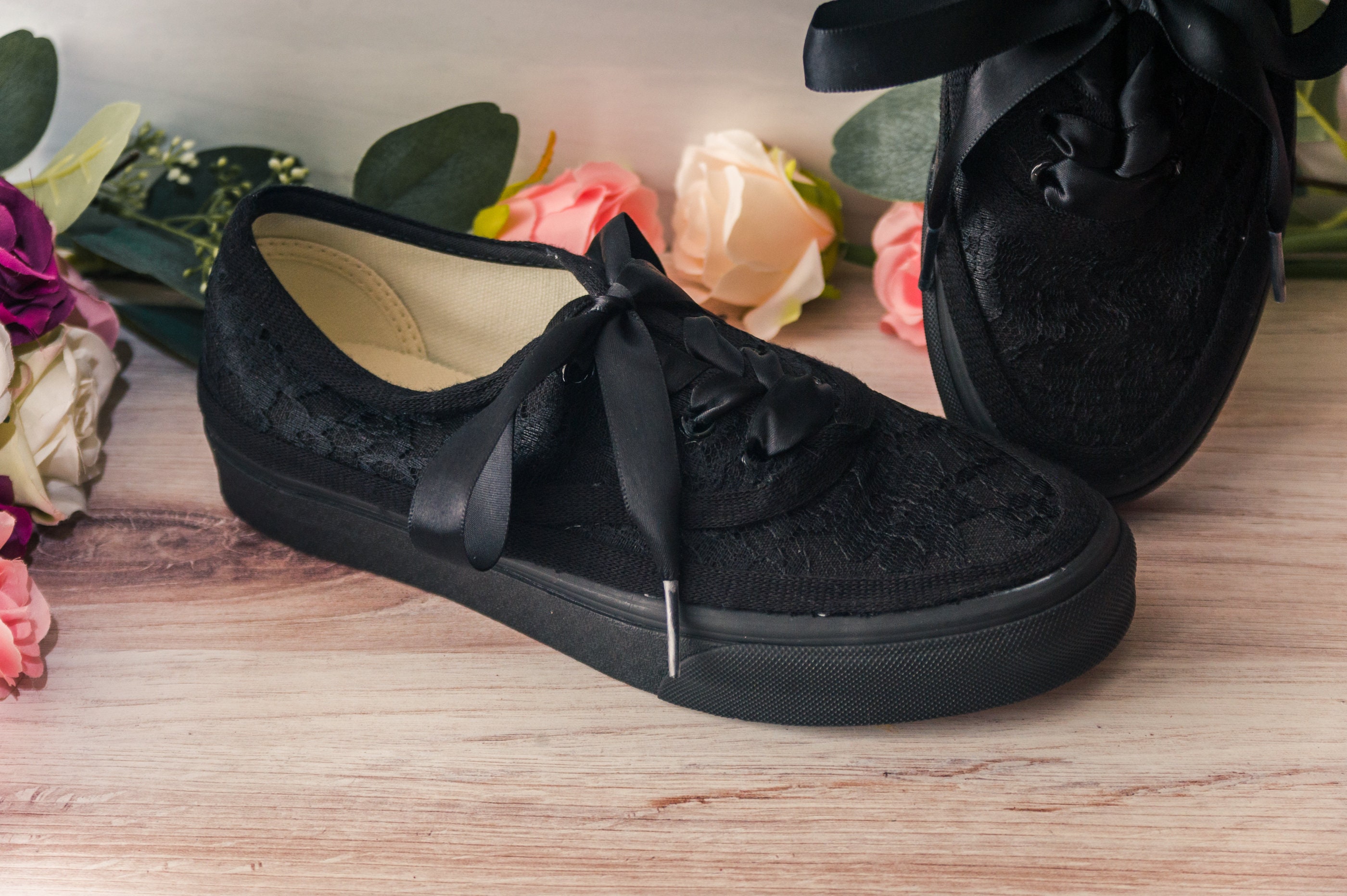 Black dressy sneakers womens new arrivals
