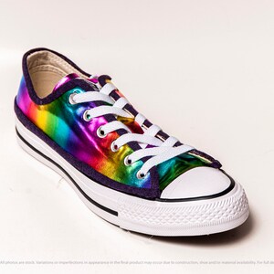 rainbow sequin converse