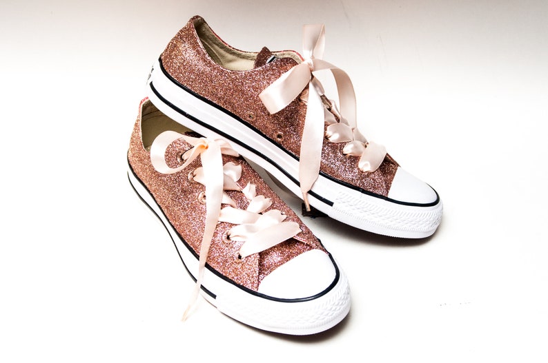 converse rose gold