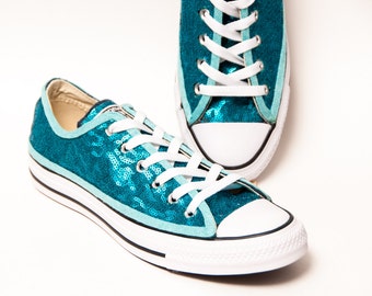 turquoise converse