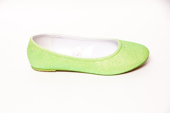 Lime green ballet flats Outlet
