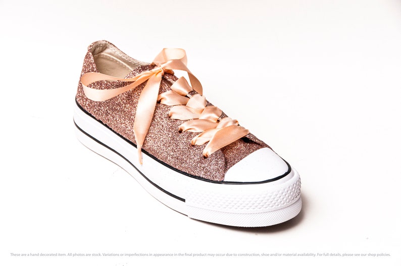 rose gold converse size 8
