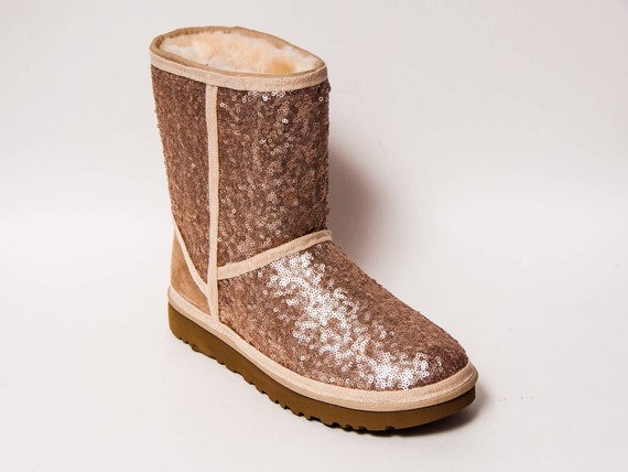 champagne ugg sparkle boots