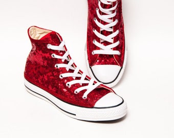 glitter converse size 8