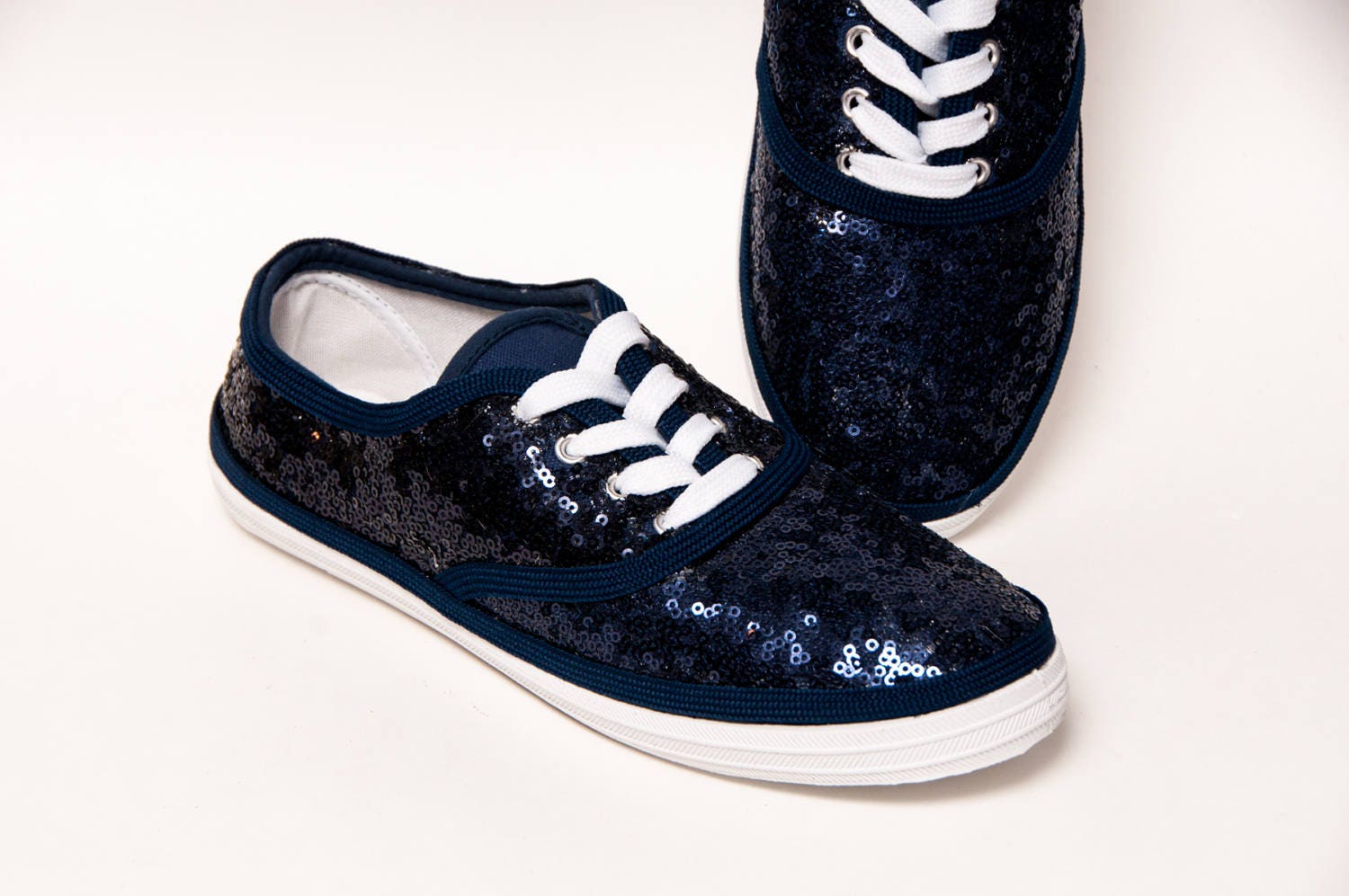 womens navy blue canvas sneakers