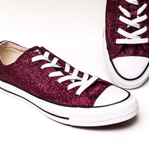 red glitter converse uk