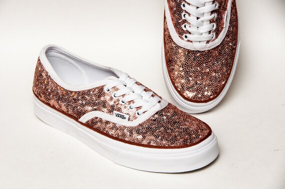 vans authentic rose gold