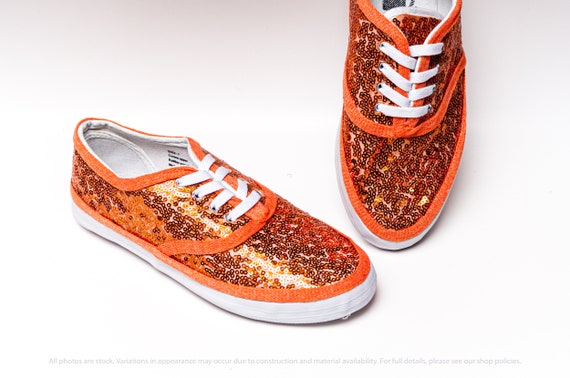 multi color sequin tennis shoes