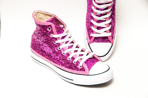 hot pink high top sneakers