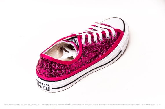 pink sequin converse womens