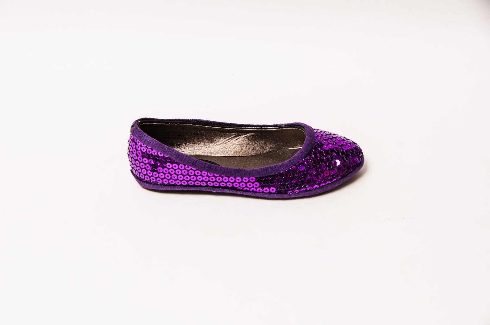 youth - sequin - purple ballet flat dress shoes youth - sequin - purple ballet flat dress shoes