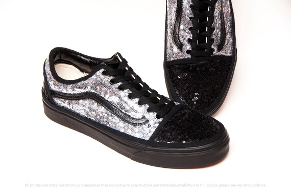 vans slip on paillette