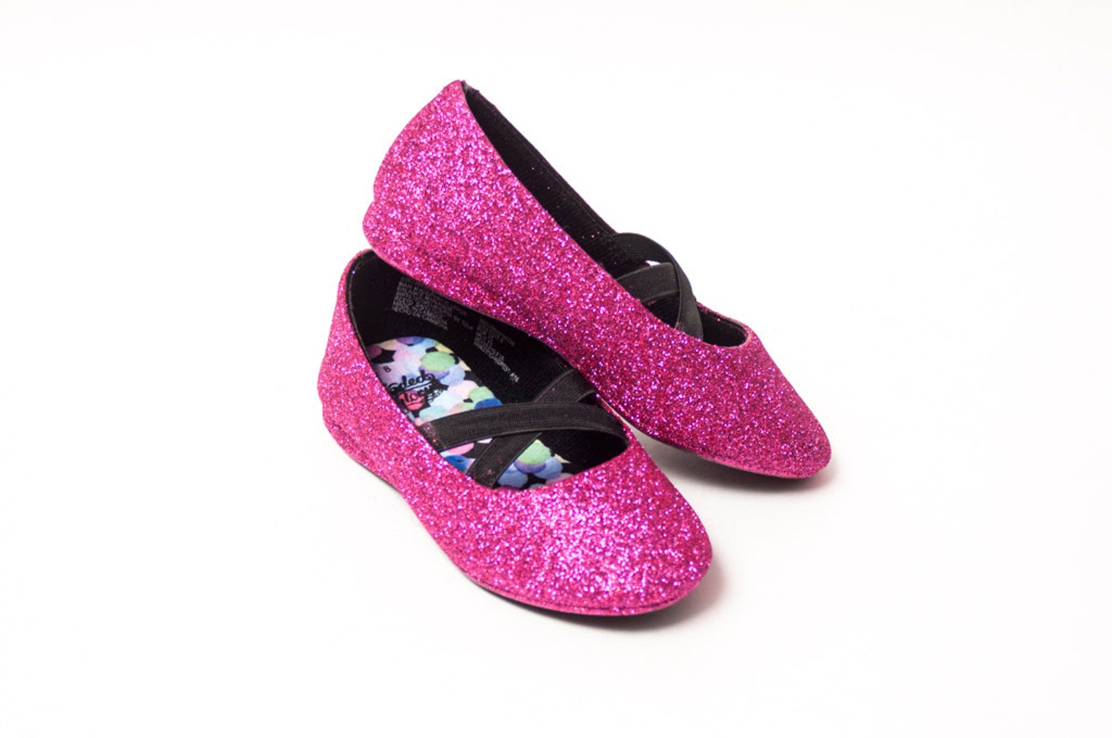 cyo toddler glitter ballet flats