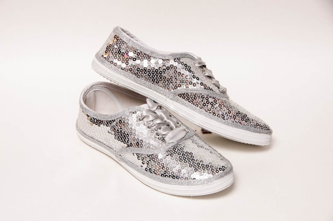 sneakers with sequins