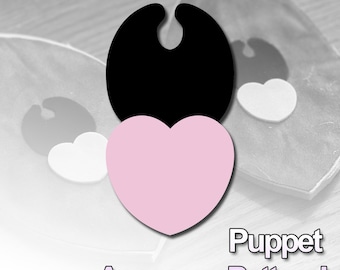 Puppet Tongue & Throat Pattern: 3 Sizes (PDF Download)