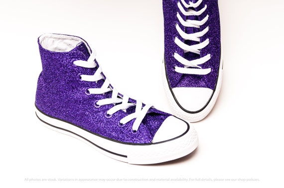 glitter high tops