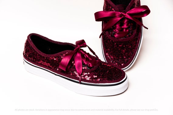 authentic vans maroon
