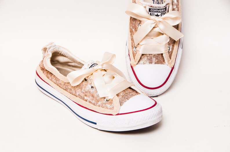 converse shoreline rose gold