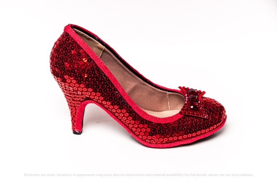 Bridal Favorite! Red Sequin 3 Inch Heels Bridal Favorite! Red Sequin 3 Inch Heels