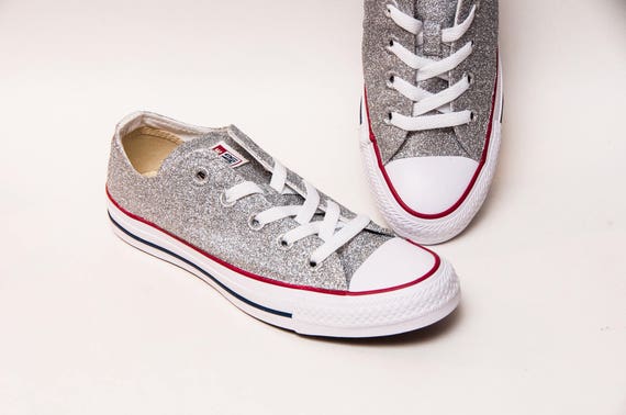 custom glitter converse