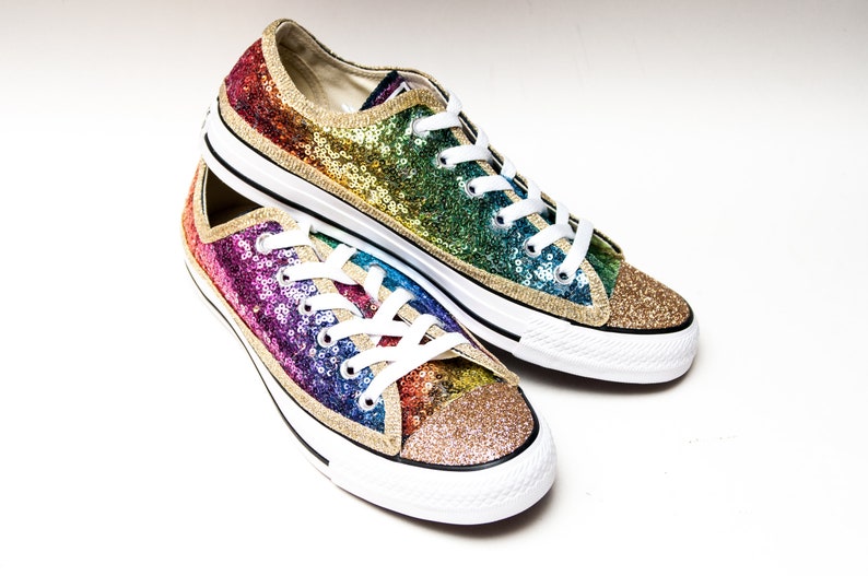 Rainbow Low Top Converse â Intellexual Design