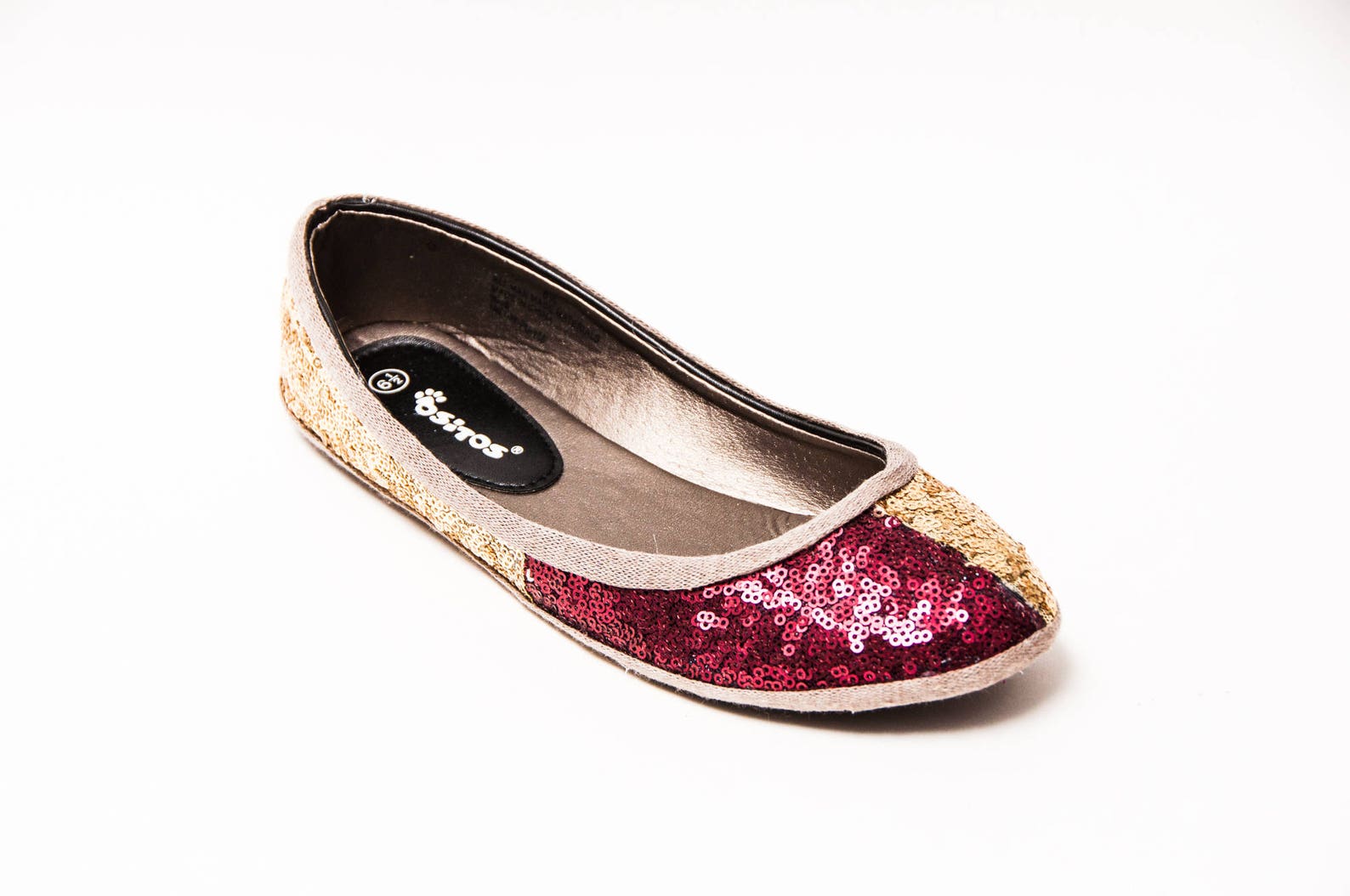 tiny sequin - 2 tone magic house dormitory ballet flats sequin shoes