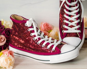 maroon converse high tops