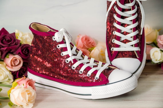  Red Glitter Shoes - Women's Shoes / Women's Fashion: Clothing,  Shoes & Jewelry