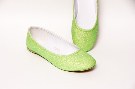 lime green flats