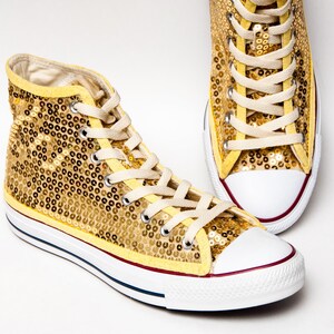 gold sequin converse high tops