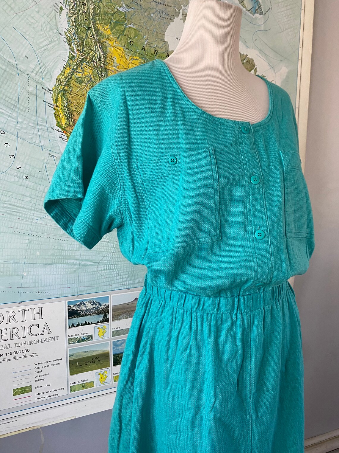 turquoise and gray outfits