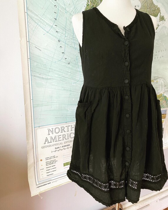 Sweetest 90s cotton Baby Doll Dress