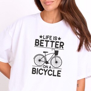 Bicycle Lover Shirt, Funny Bike Shirt, Gifts for Cyclists, Funny Cycling Shirt, Cycling Women Shirt, Gift for Bike Lover, Gift for Her
