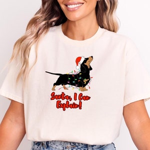 Santa, I Can Explain! T-Shirt, Christmas Santa T-Shirt, Gift For Her, Gift For Him, Christmas Gift, Unisex Softstyle T-Shirt