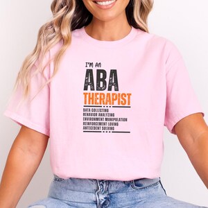ABA Therapist Shirt Applied Behavior Analysis Shirt Behavior Specialist Shirt, Behavior Technician, SPED Teacher Shirt, ABA Grad Shirt