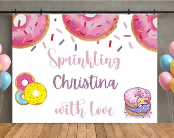 Banner de bienvenida para baby shower