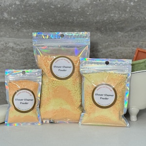 Shower Steamer Powder Gift for Adults Aromatherapy Shower Steamer Bomb Stocking Stuffers for Her Unique Gift Shower Powder Spa Gift for Mom