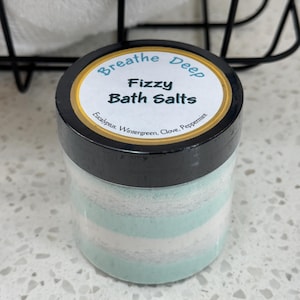 Sales de baño para mamá, sales de baño de spa en frasco para adolescentes, regalos para calcetines navideños, sales de baño efervescentes para ella, sales de baño de regalo, set de regalo de spa