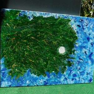 Original Painting &quot;Of Skies and Seas&quot; by Richard Minster