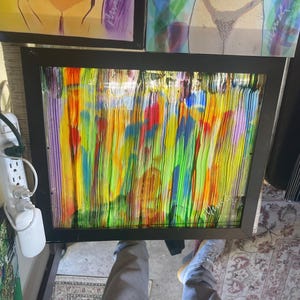 Chromatic Muse: Essence of Creation - Original Painting by Richard Minster