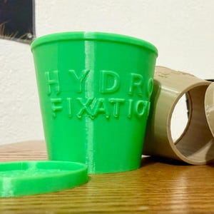 Customizable 3D Printed 2" Seed Starting Pot with Removable Bottom | Garden Planter