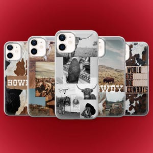 Coque Western Cowboy pour téléphone Rodeo Cover pour iPhone 17, 16E, 15, 14, 13, 12 Pixel 10, 9Pro, XL, 8A, 7A, 6A Samsung S25fe, S24fe, S23, A17, A56