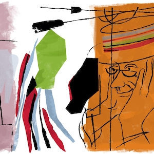 Fred Astaire, Fine-Art-Druck ""The Astaire Story"" von David Stone Martin (1952)" Bild 1